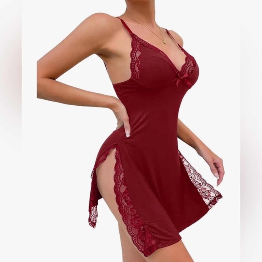 NWT short sexy lace lightweight lingerie size small
